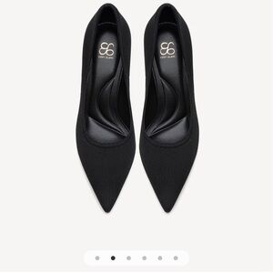 Cosy Island Black Women's EternalPace Minimalist Stiletto Heeled
Pumps NWT